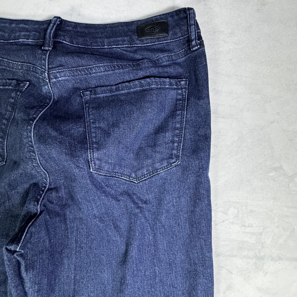 Sofia Jeans Carmen Pintuck Trouser Jeans Womens Blue Denim All Day‎ Comfort 12S - Picture 6 of 16
